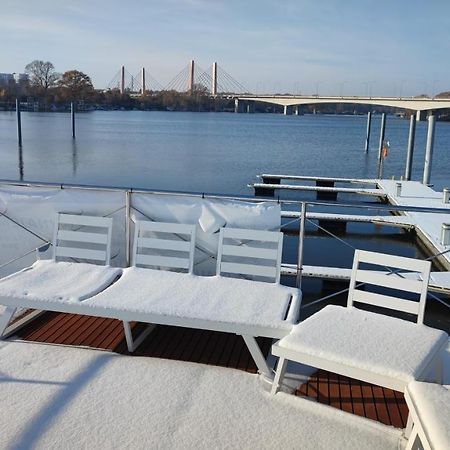 Houseboat Water King Apartament Plywajacy Dom Na Wodzie, 7 Os Βρότσλαβ Εξωτερικό φωτογραφία