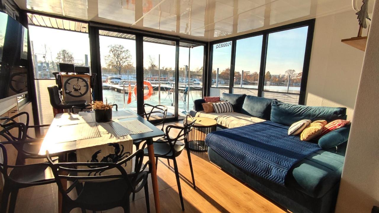 Houseboat Water King Apartament Plywajacy Dom Na Wodzie, 7 Os Βρότσλαβ Εξωτερικό φωτογραφία