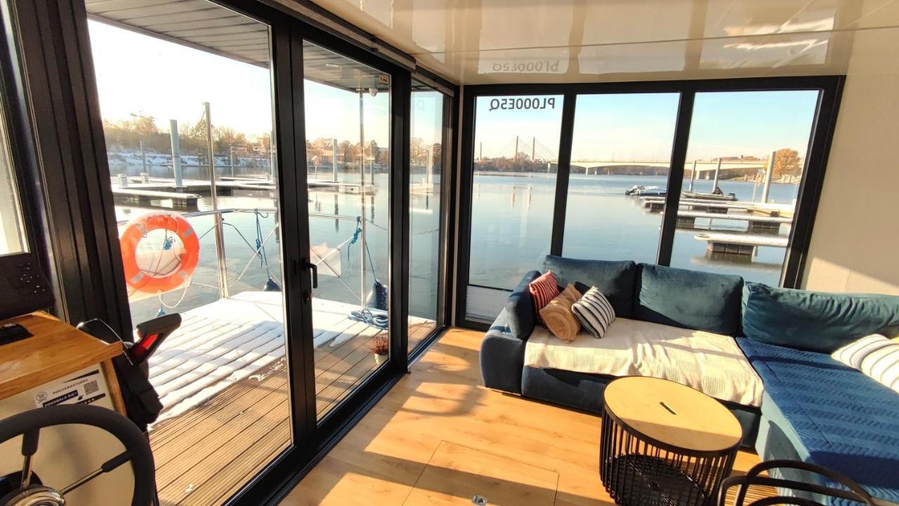 Houseboat Water King Apartament Plywajacy Dom Na Wodzie, 7 Os Βρότσλαβ Εξωτερικό φωτογραφία